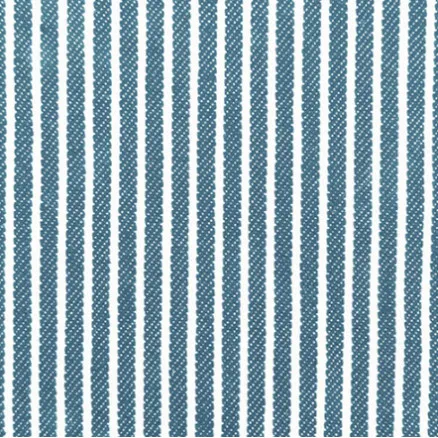Denimstoff 145cm 401 Hellblau Gestreift - 50cm