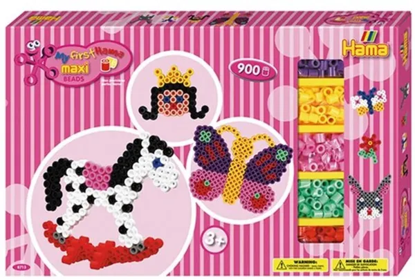 HAMA Maxi Geschenkset Schaukelpferd & Schmetterling