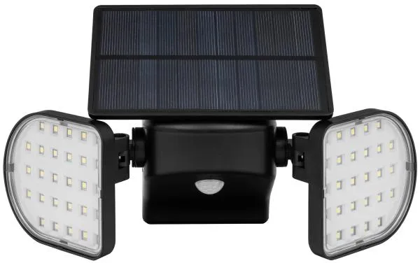Doppelte Solarleuchte mit Scheinwerferlicht 1,5W